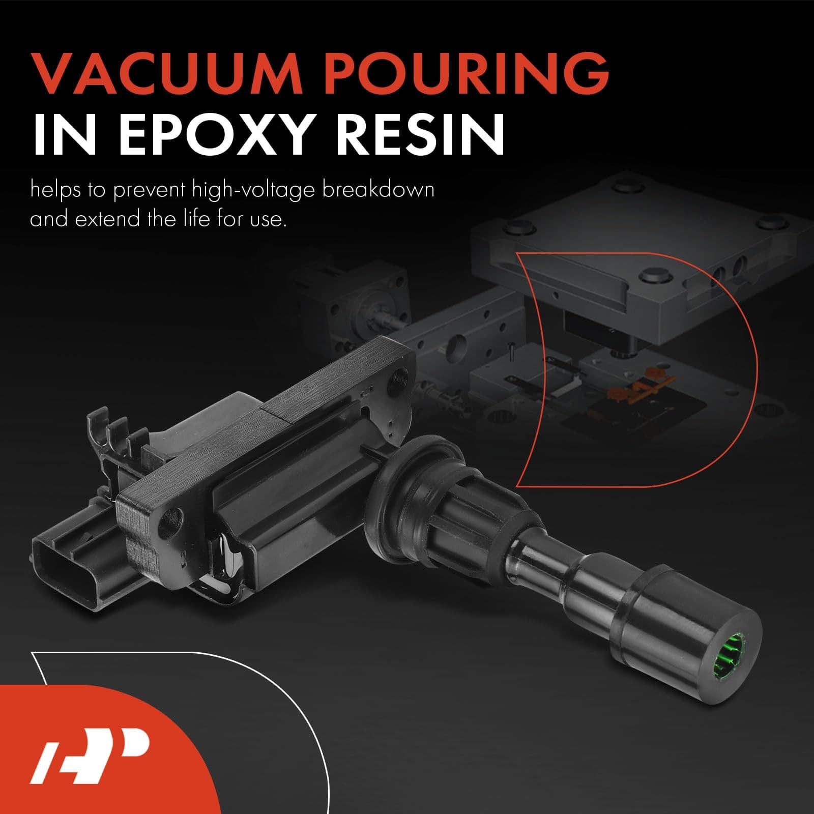 Conjunto de 2 Paquetes de Bobinas de Encendido del Motor - Imagen 4