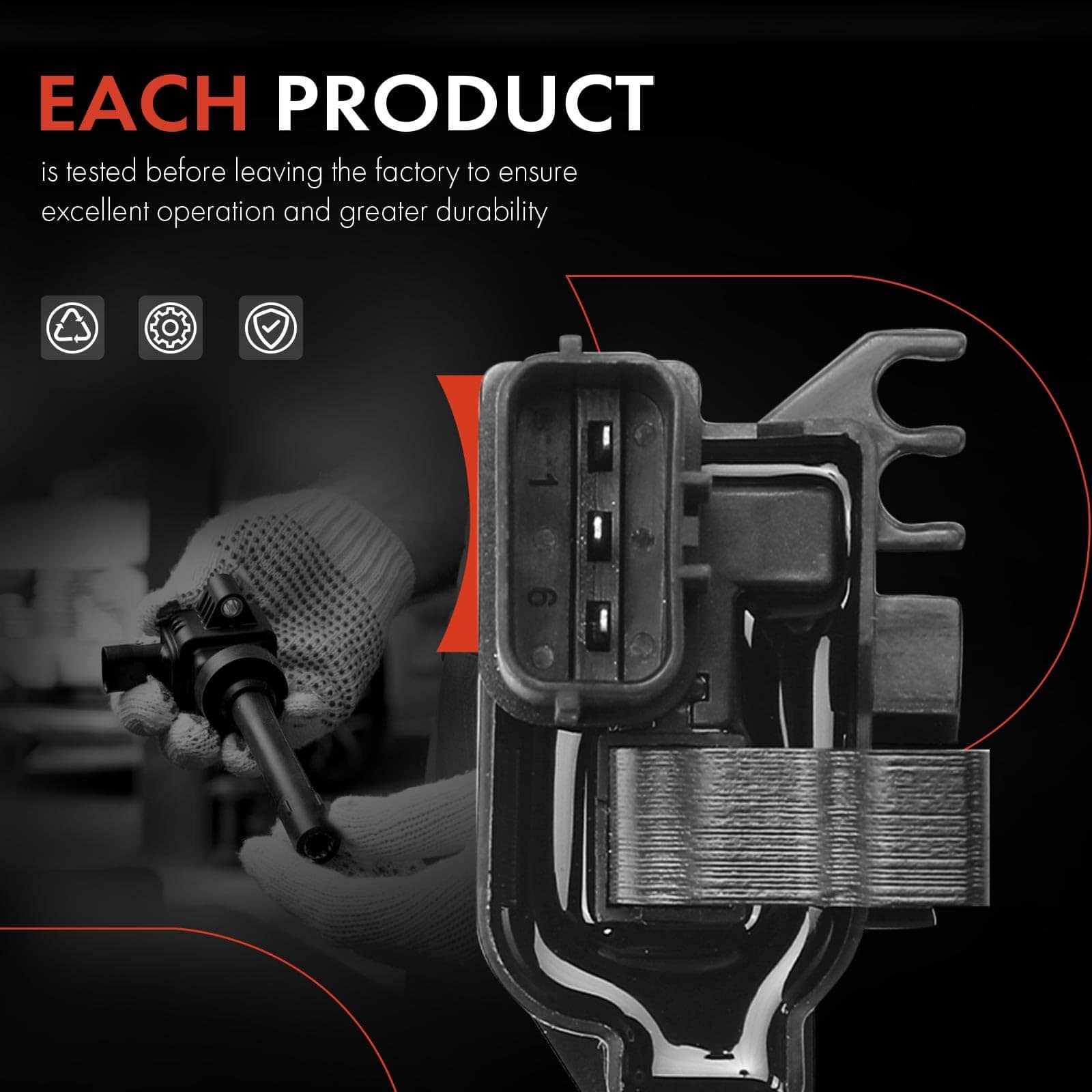 Conjunto de 2 Paquetes de Bobinas de Encendido del Motor - Imagen 7