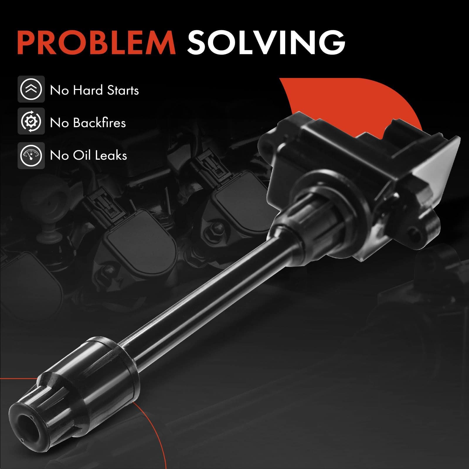 Paquete de Bobina de Encendido del Motor A-Premium - Imagen 8