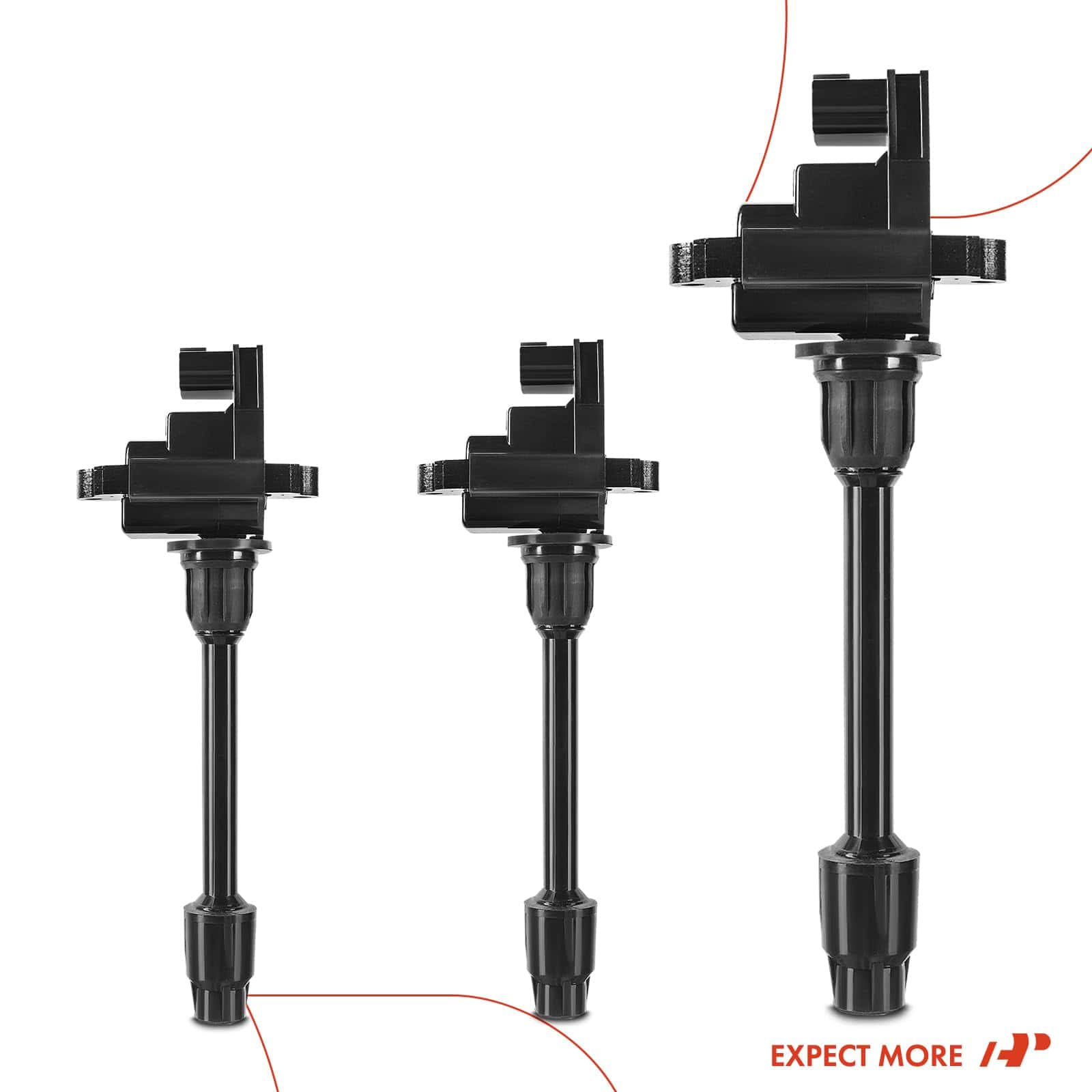 Paquete de Bobina de Encendido del Motor A-Premium - Imagen 9