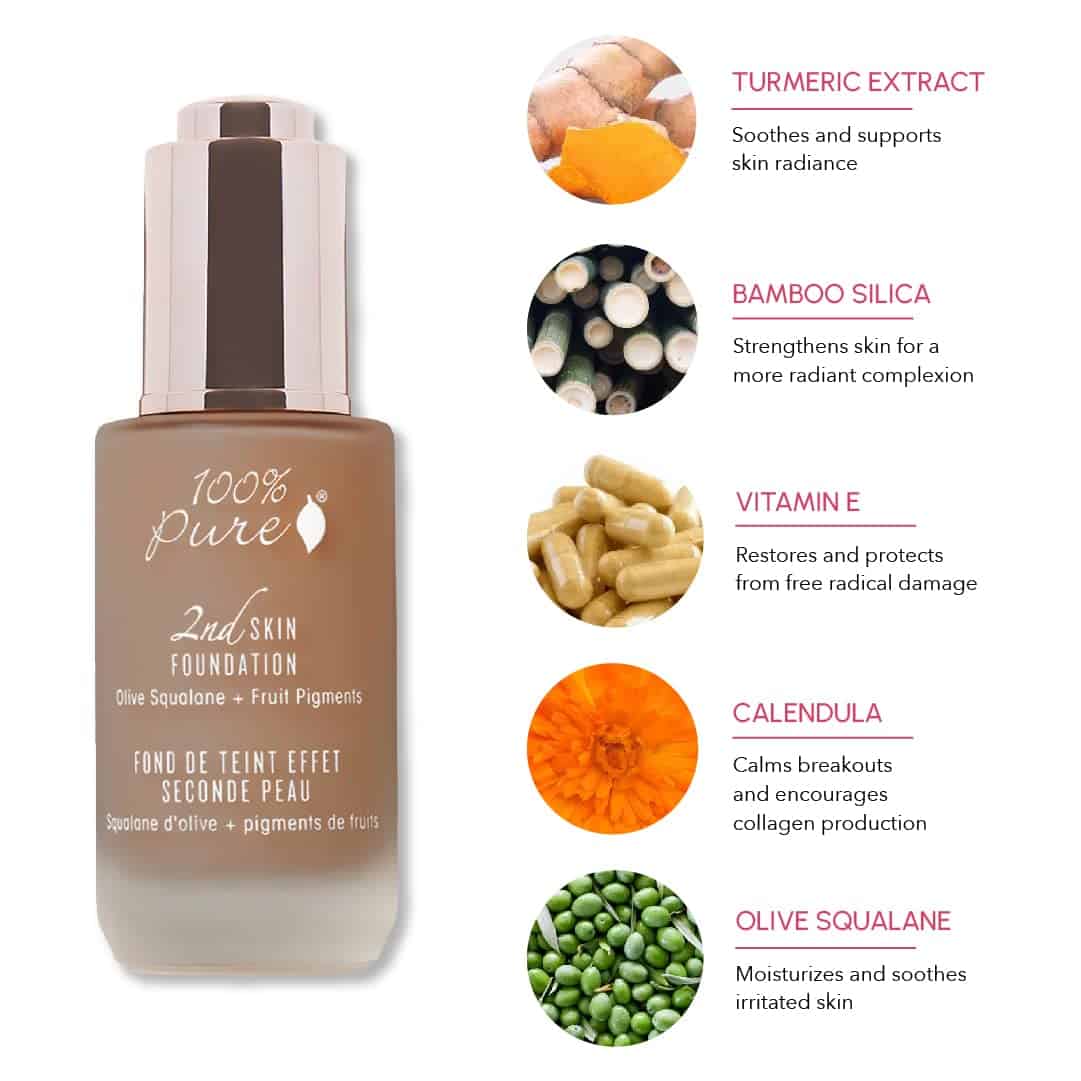 Base de Maquillaje Ligera de Serum Anti-Envejecimiento 100% - Imagen 4