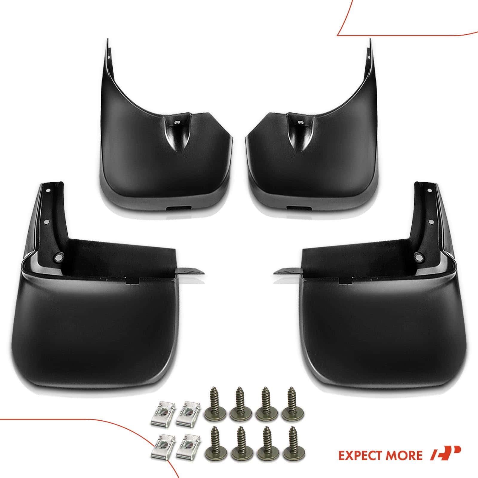 Conjunto de 4PCS de aletas de barro con kits de hardware - Imagen 9