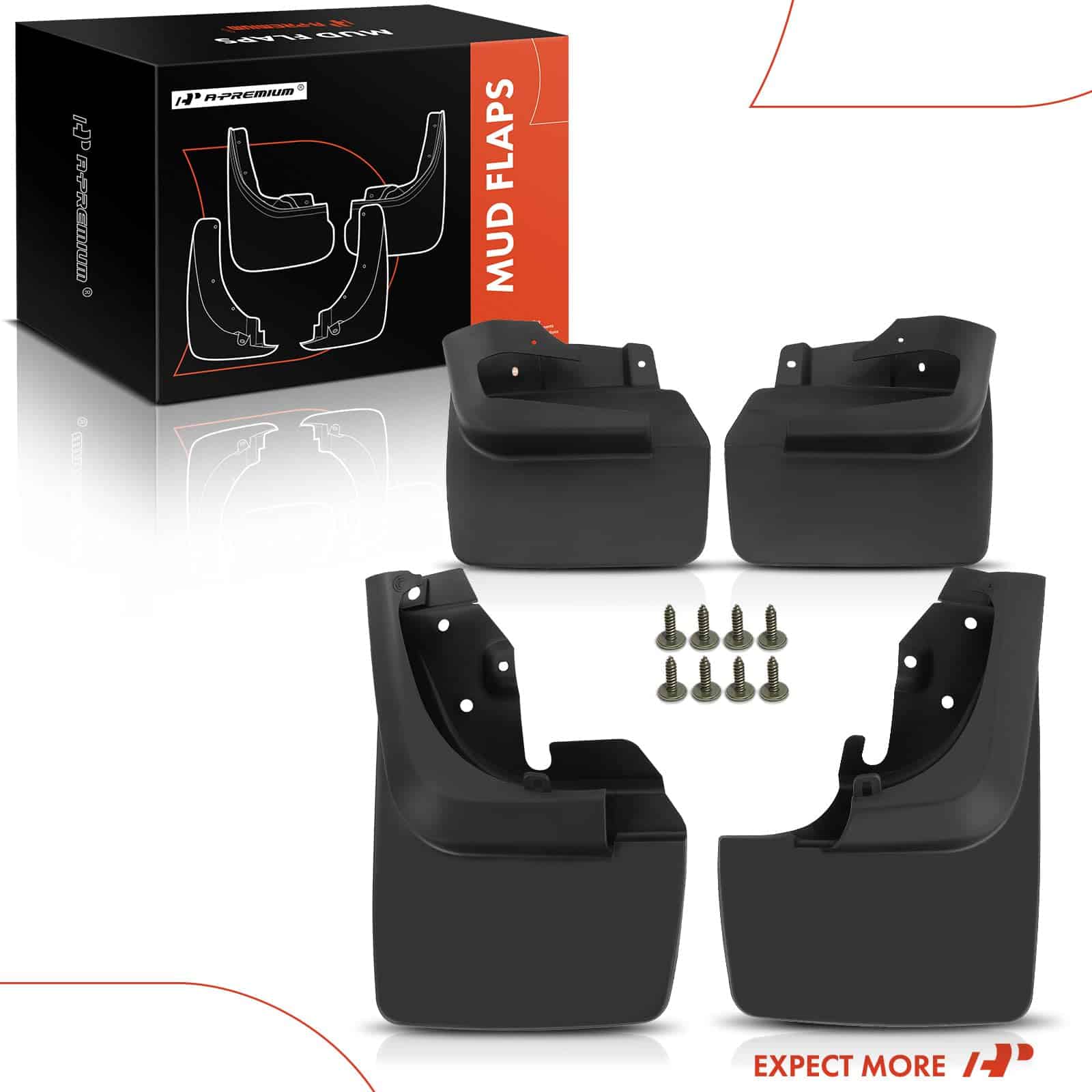 Conjunto de 4PCS A-Premium de Guardabarros Protectores - Imagen 9