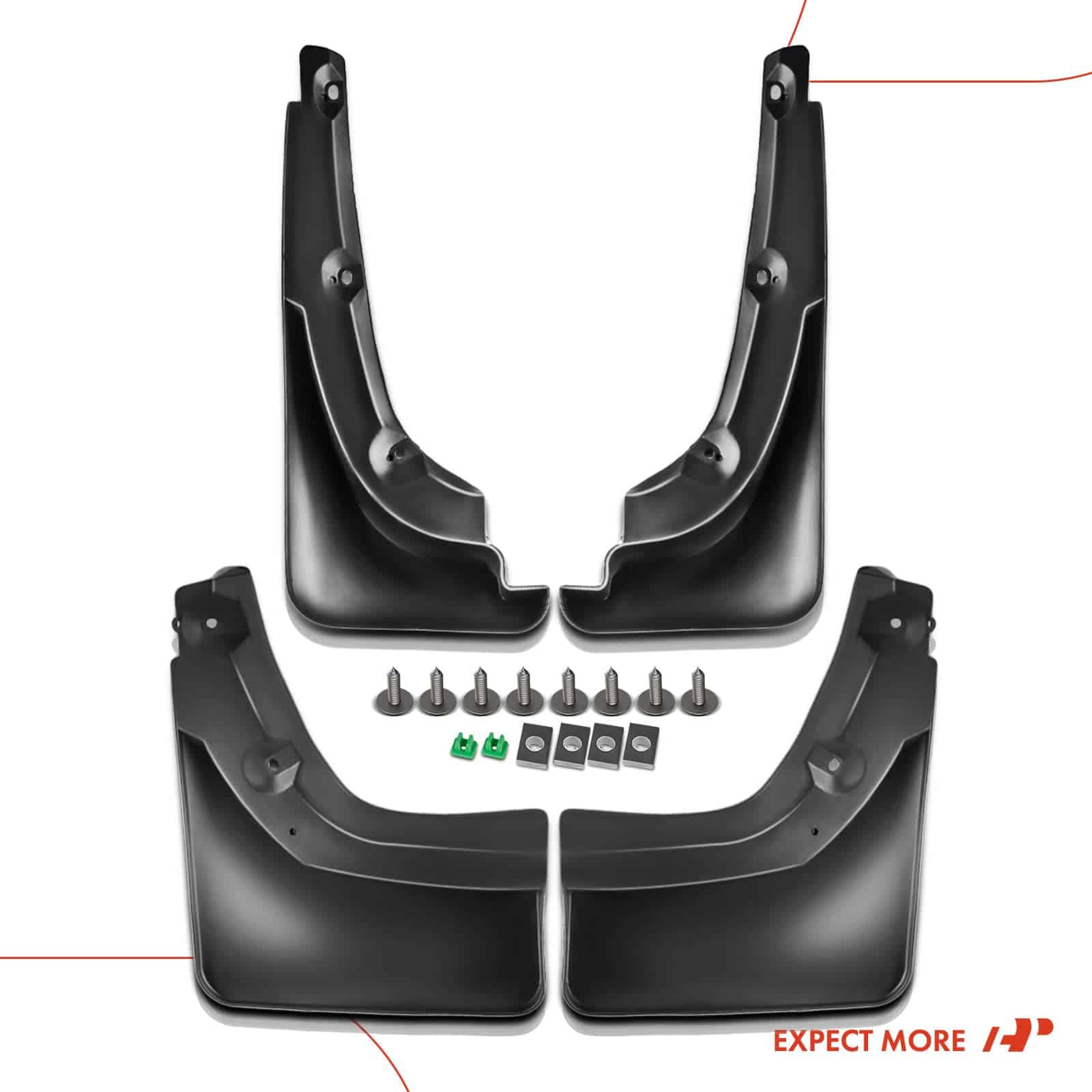 Conjunto Premium de 4PCS de Deflectores de Barro - Imagen 10