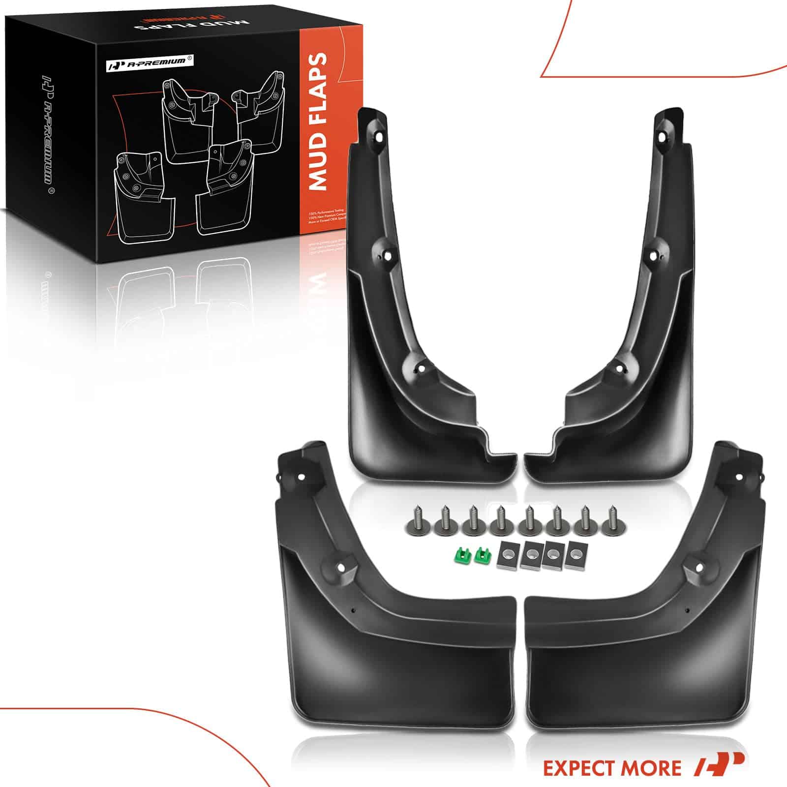 Conjunto Premium de 4PCS de Deflectores de Barro - Imagen 9