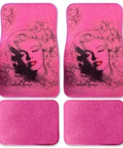 Tapetes para automóvil con diseño de Marilyn Monroe en