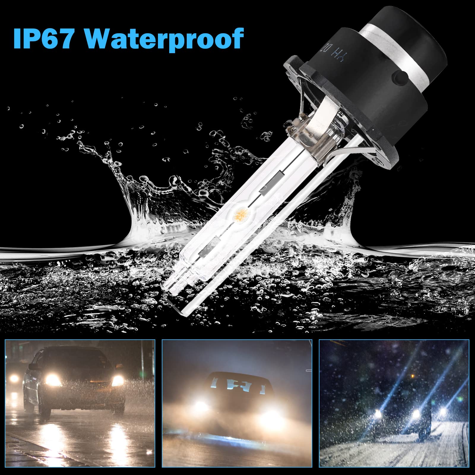 W3T19371 Xenon HID Headlight Ballast con Igniter & D2S Bulb - Imagen 3