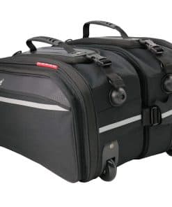 Niche 2pcs Wheel Trolley Moto Saddlebag, Alforjas para