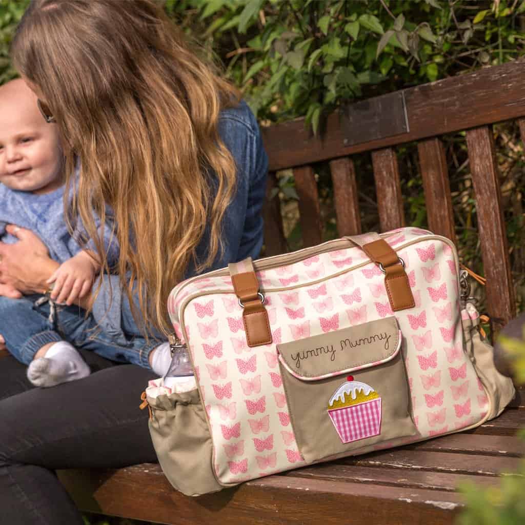 Bolso cambiador para bebé Pink Lining Yummy Mummy - Imagen 8