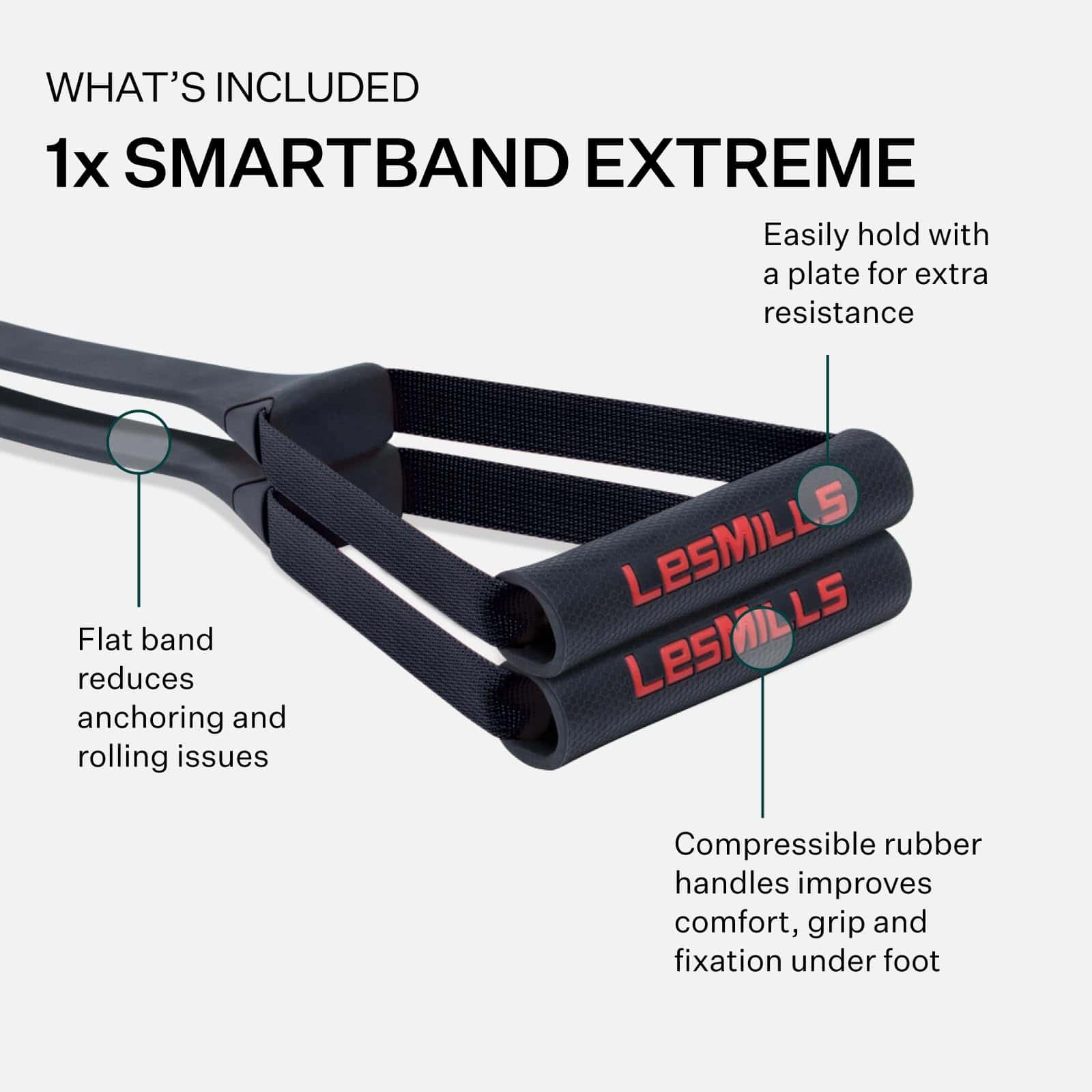 Bandas de entrenamiento Les Mills� SMARTBAND Extreme� con - Imagen 3