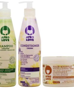 Set de Cuidado Capilar Afro Love - Champú (16oz),