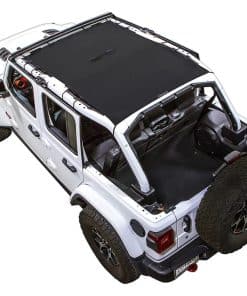 Toldo de sombra de malla Spiderwebshade compatible con Jeep