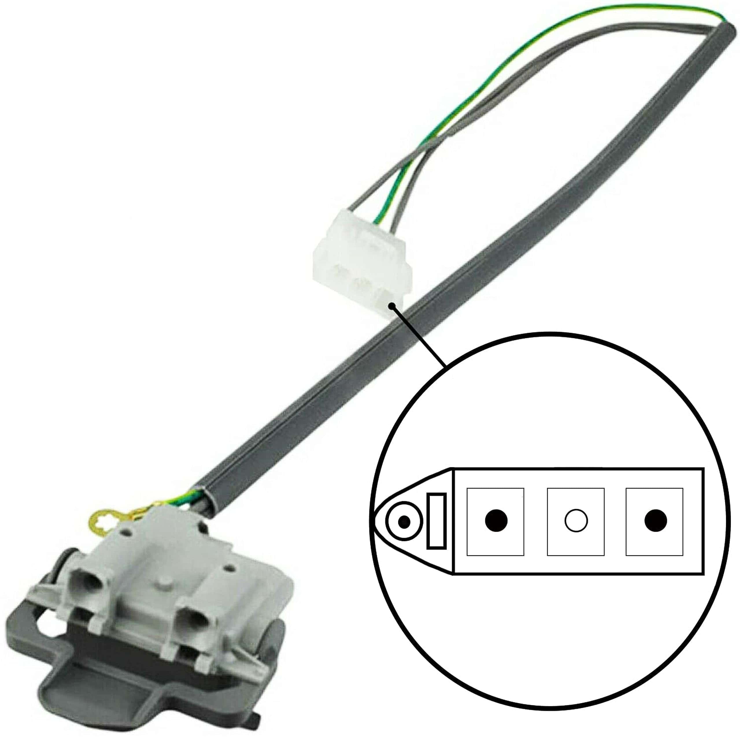 Interruptor de tapa de lavadora de repuesto AP2946951