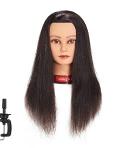 Maniquí de entrenamiento para cabeza de maniquí de cabello
