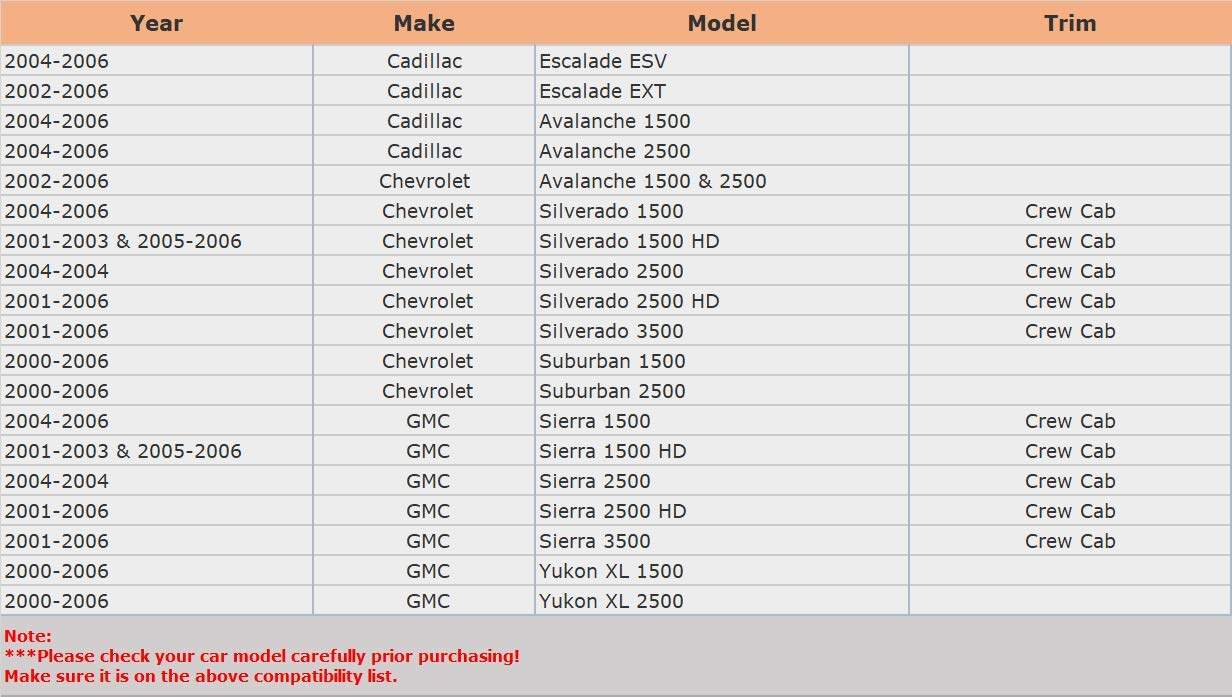 Visera para ventana Compatible con 2001-2006 Chevy - Imagen 10