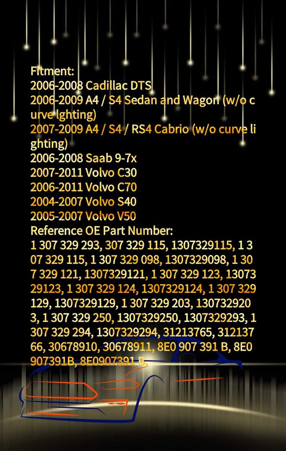 1307329115 Unidad de control del módulo de balasto de faros - Imagen 4