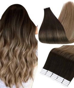 Extensiones de Cabello Tape Ins de Full Shine 16 Pulgadas