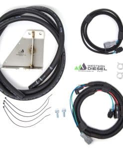 Kit de reubicación del filtro de combustible Duramax