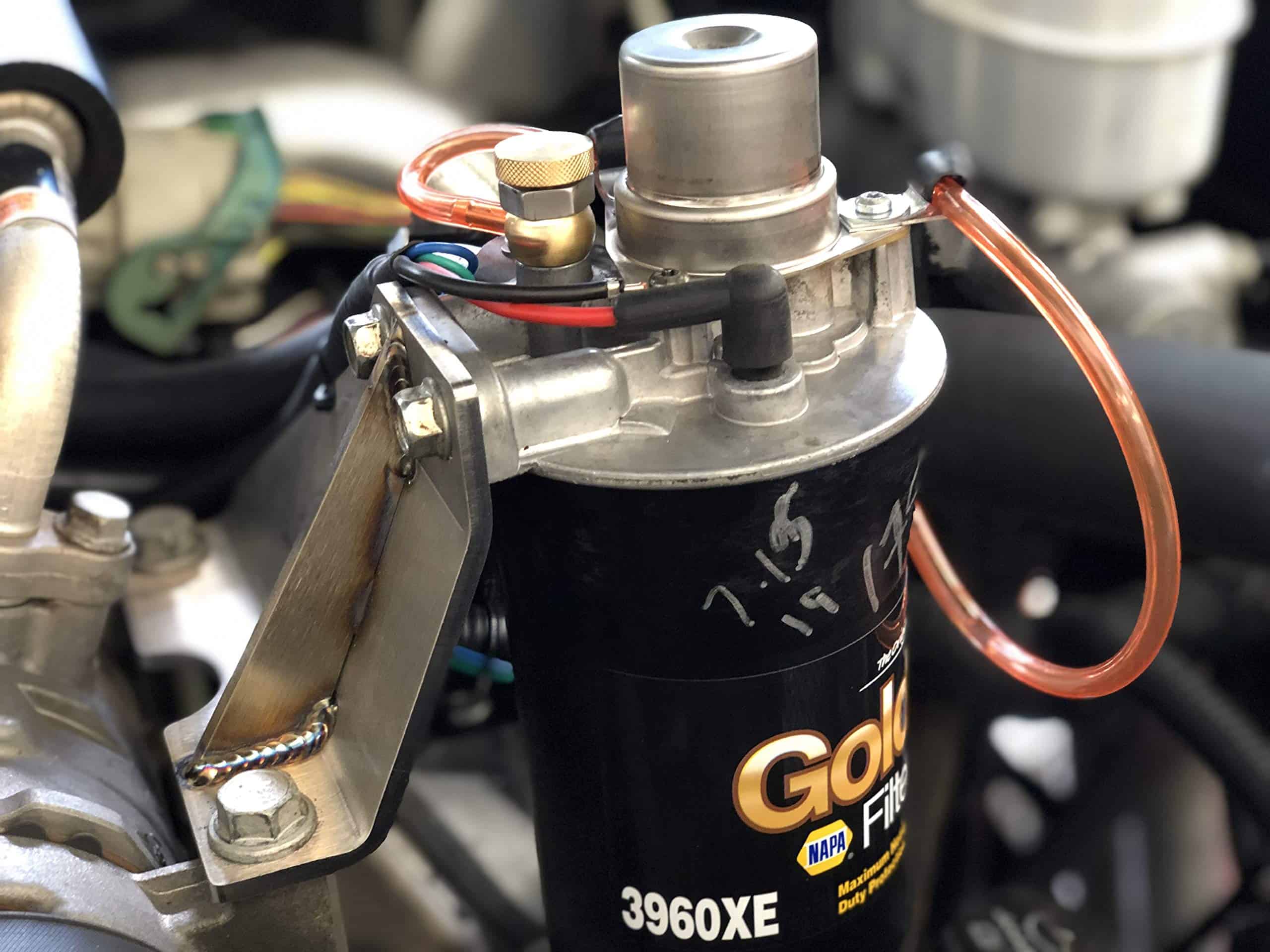 Kit de reubicación del filtro de combustible Duramax - Imagen 4