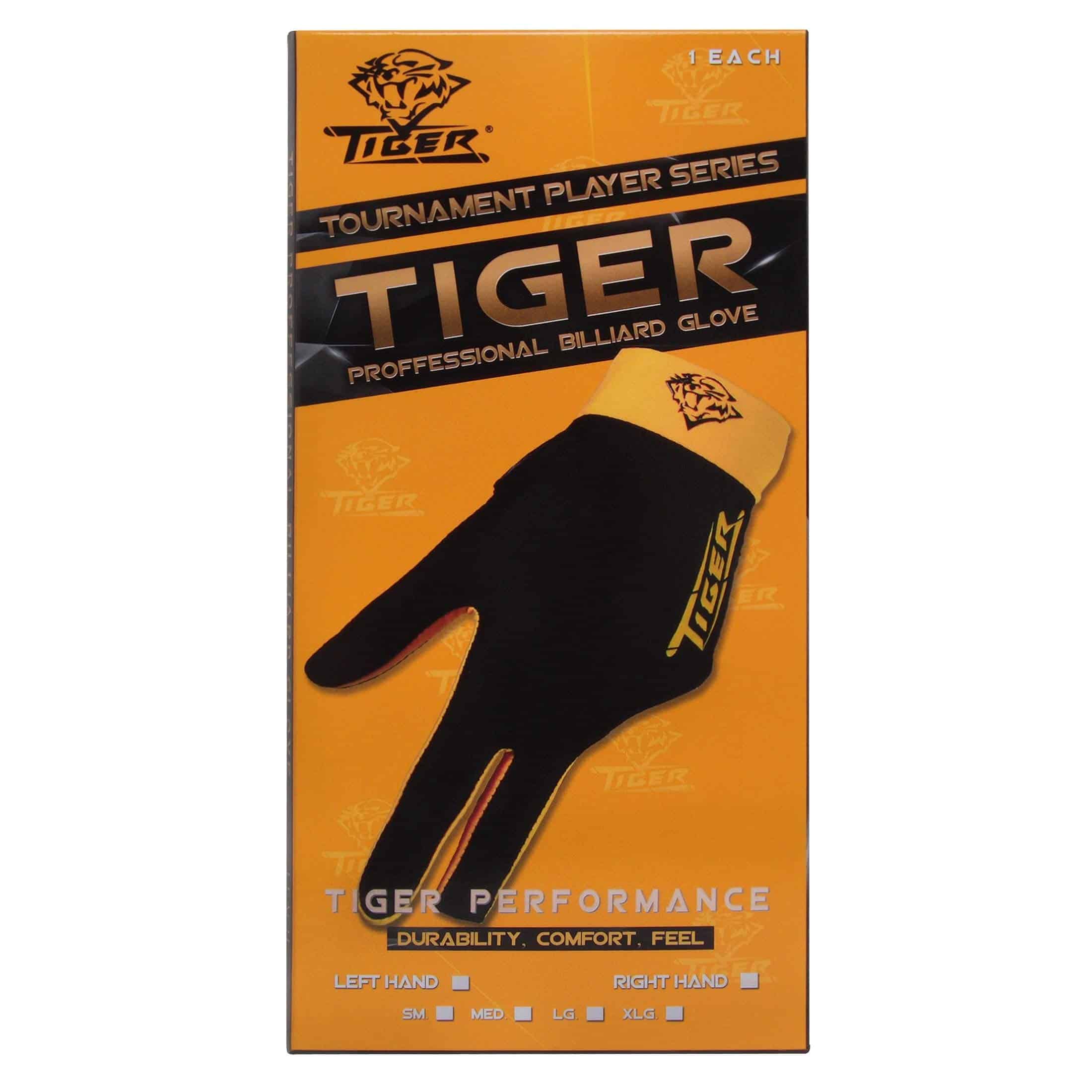 Guante de Billar TIGER - para Mano Izquierda (Talla X-Large) - Imagen 5