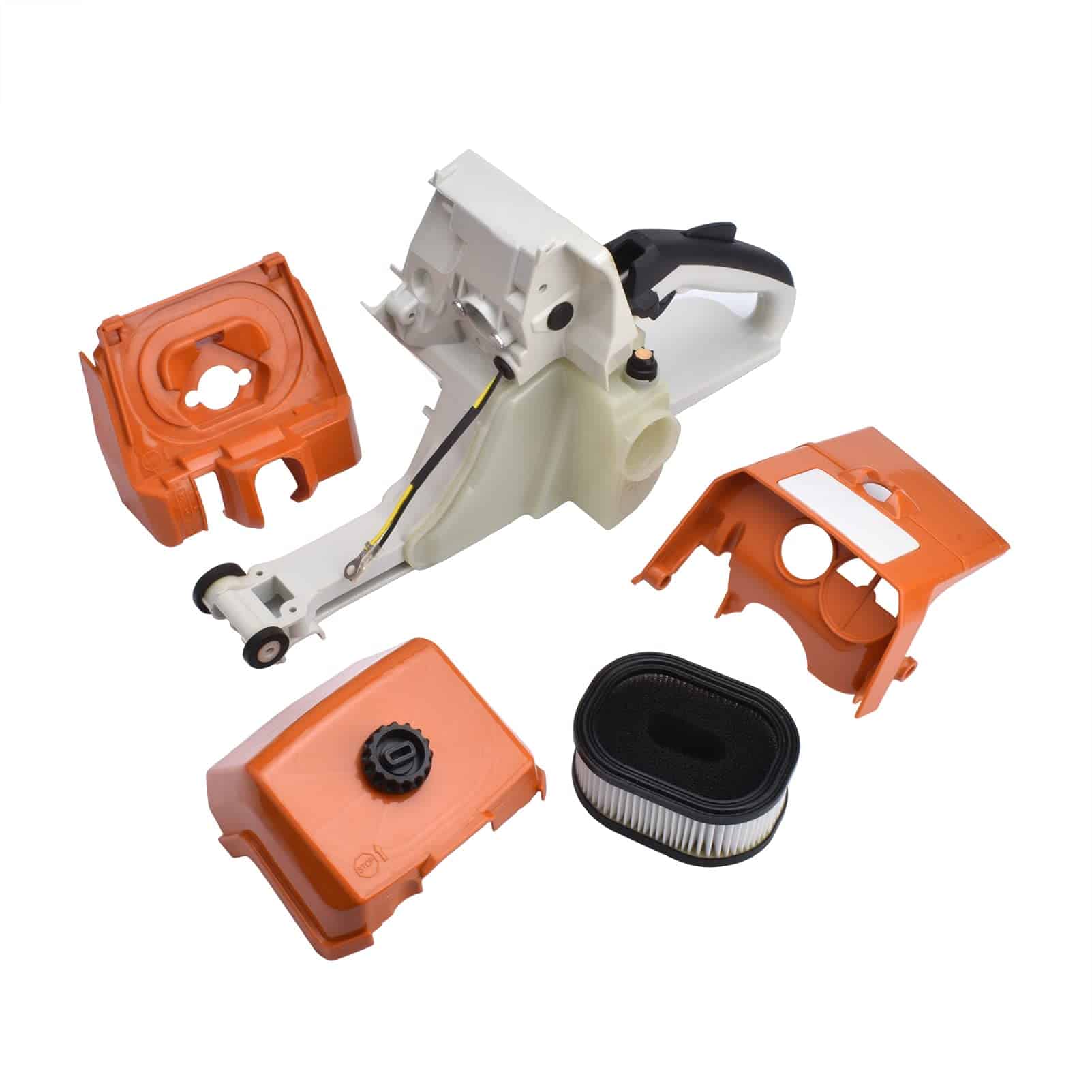 Tanque de Gasolina Trasero con Mango, Filtro de Aire y - Imagen 3