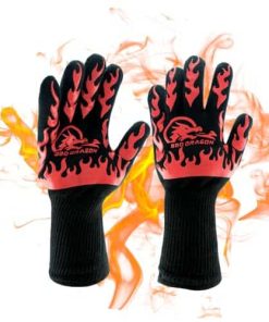 Guantes resistentes al calor BBQ Dragon - Guantes de alta