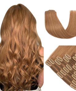 Extensiones de Cabello de Clip en Doble Trama 100% Cabello