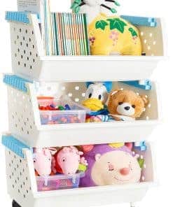 Organizador de juguetes para niños MAGDESIGNER con cestas