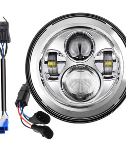 Faros delanteros LED blancos super brillantes de 7 pulgadas