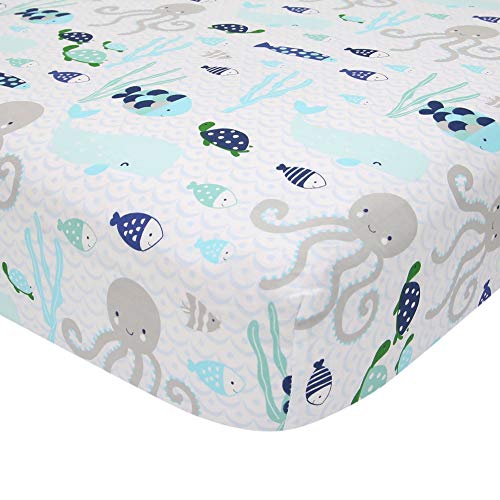 Lambs & Ivy Oceania Set de Ropa de Cama de Cuna para Bebé - Imagen 4