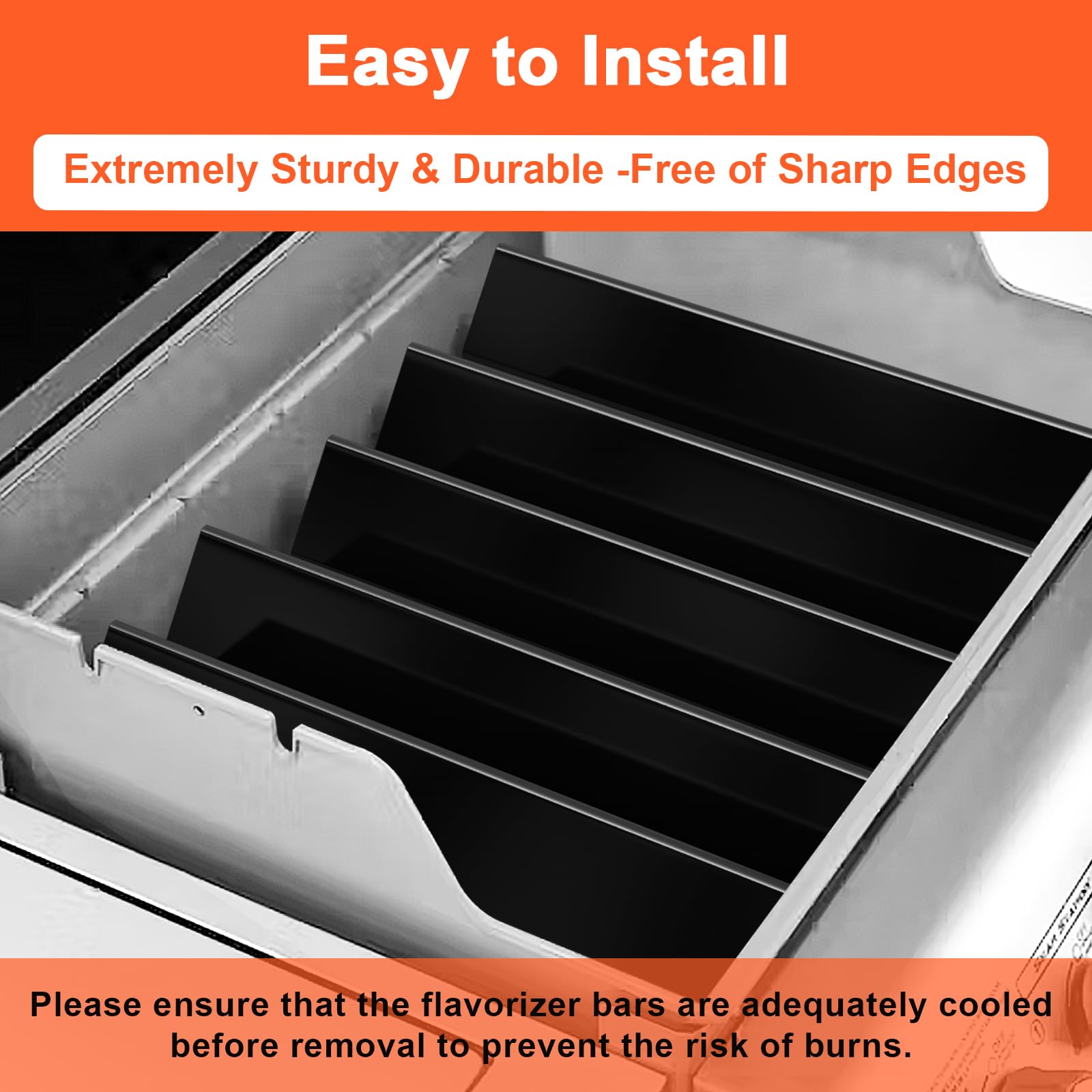 11 Piezas de Barras Flavorizer para Parrillas de Gas Weber - Imagen 5