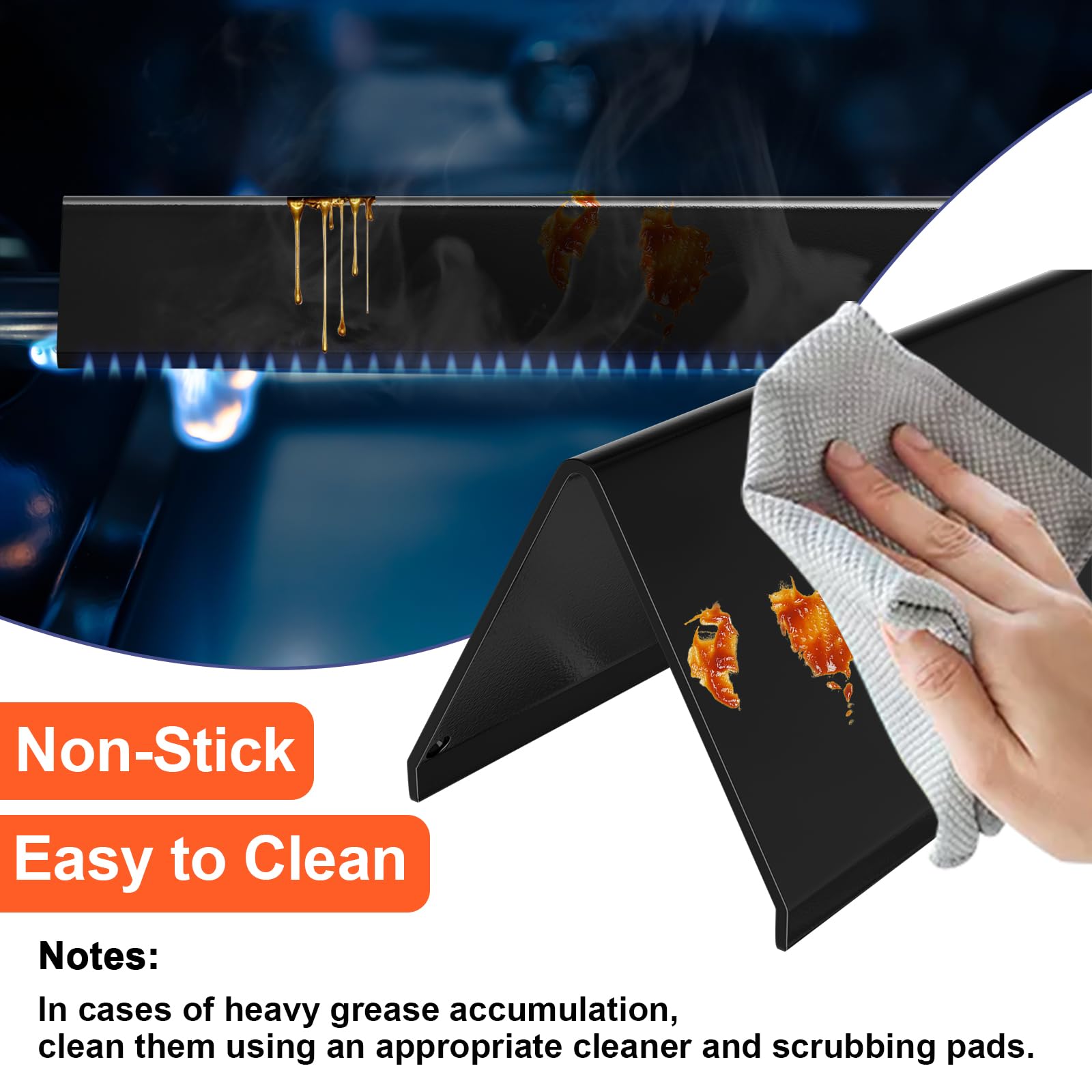 11 Piezas de Barras Flavorizer para Parrillas de Gas Weber - Imagen 6