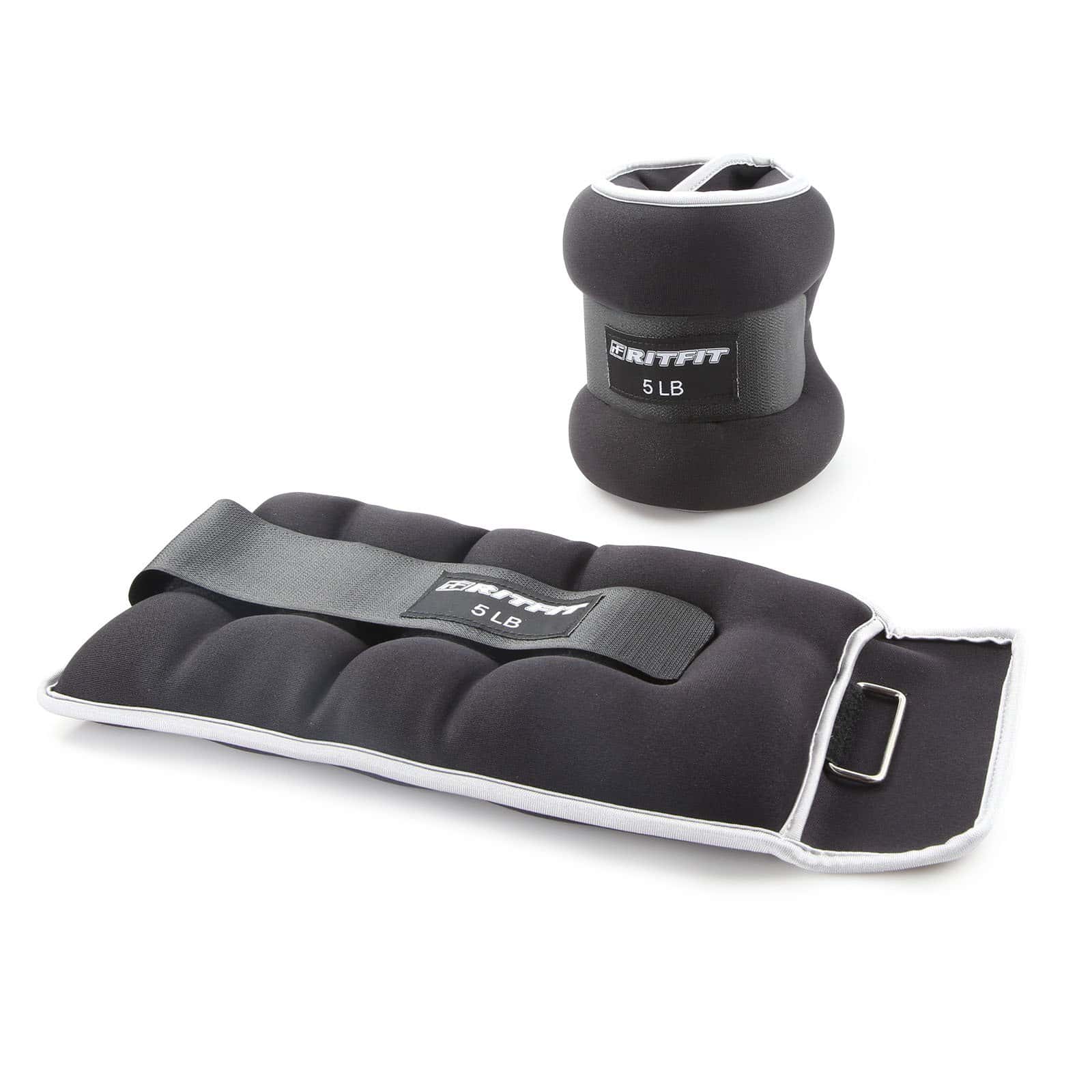 Pesas de Tobillo/Muñeca RitFit (1 Par) con Correa Ajustable