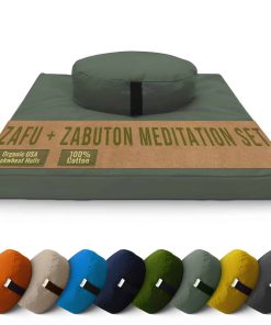 Set de Alfombrilla y Cojín de Meditación - Cojín Oval