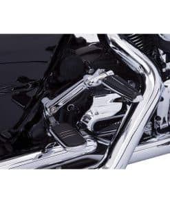 Soportes Ajustables para Reposapiés para Pasajeros (Cromo)