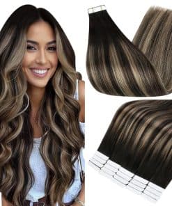 Extensiones de Cabello Humano Full Shine Tape in 16