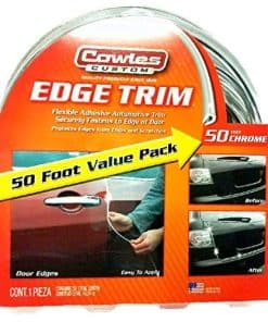 Cowles Custom 50ft Cromo U-Channel Edge Trim, 50FT Flexible