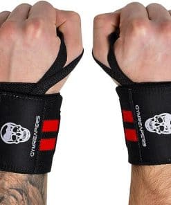 Gymreapers Vendaje de muñeca para -Rojo