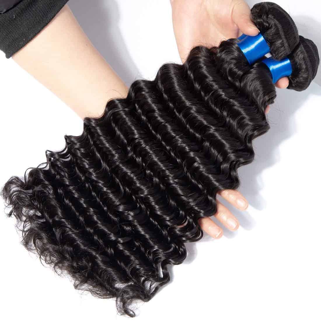 Cranberry Hair Extensión de Cabello Virgen Brasileño Ondas - Imagen 3