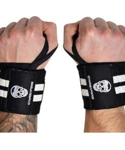 Gymreapers Muñequeras de Levantamiento de -Blanco