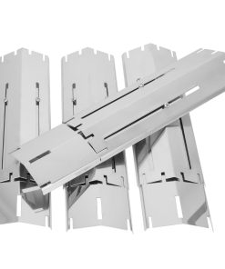 4-Pack Placas de Calor para Parrilla Universal Extensibles