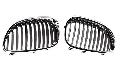 Parrilla delantera izquierda + derecha cromada AUTOPA