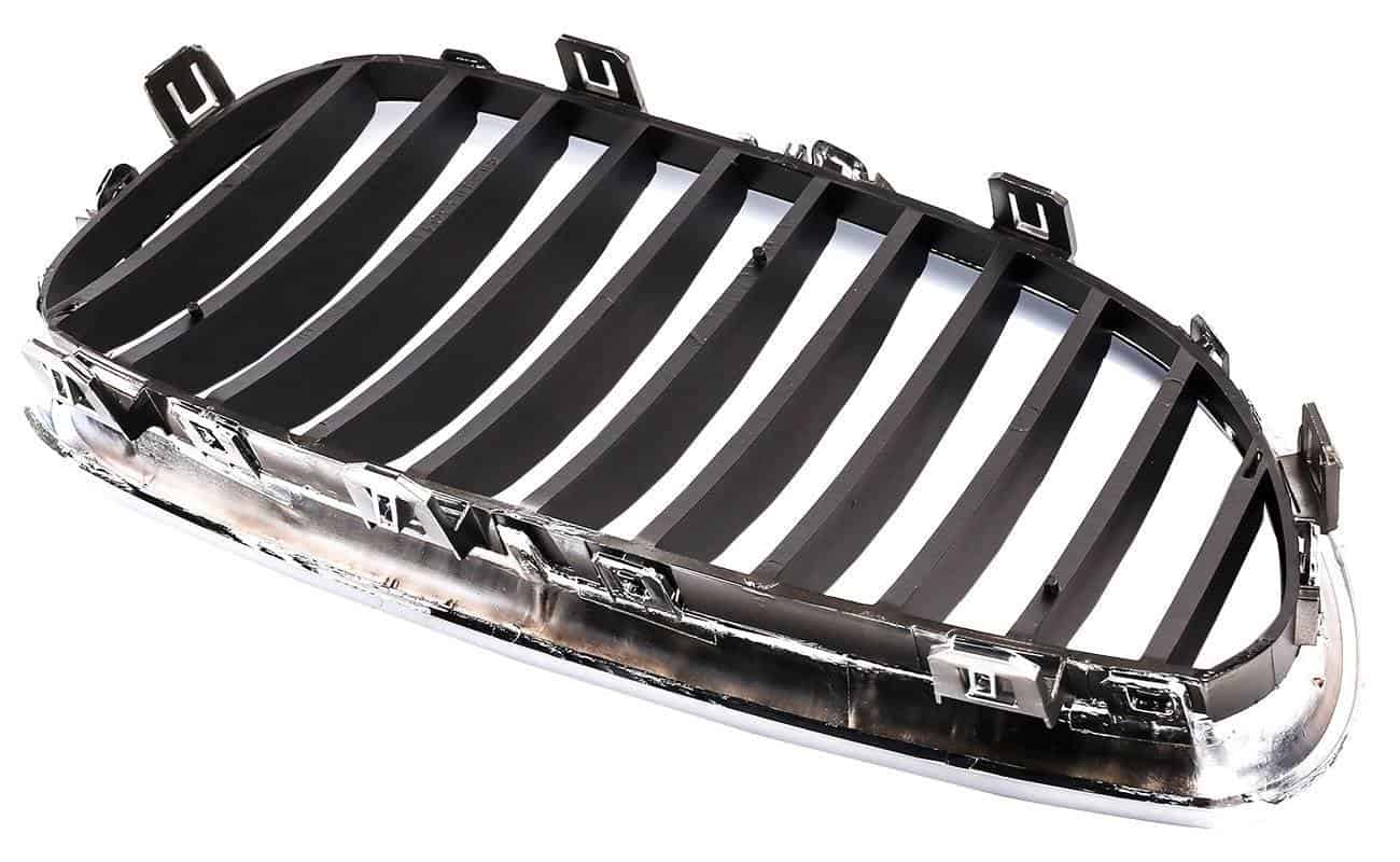 Parrilla delantera izquierda + derecha cromada AUTOPA - Imagen 5