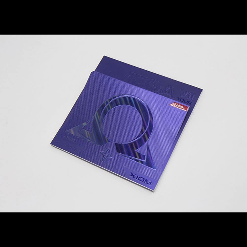 XIOM Omega VII Tour Goma de Tenis de Mesa (Negro, 2.0) - Imagen 6