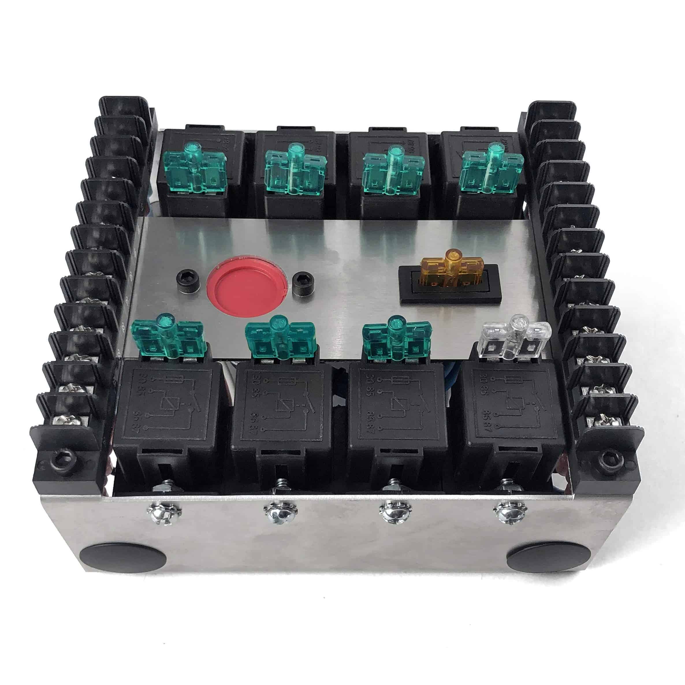 Panel de Relés Fusibles MGI SpeedWare y Kit de Cableado