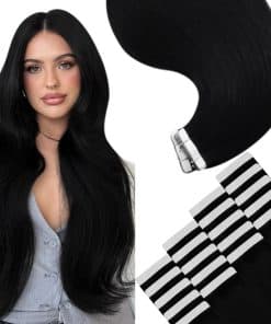 Extensiones de Cabello Humano con Cinta YoungSee Negro 50g