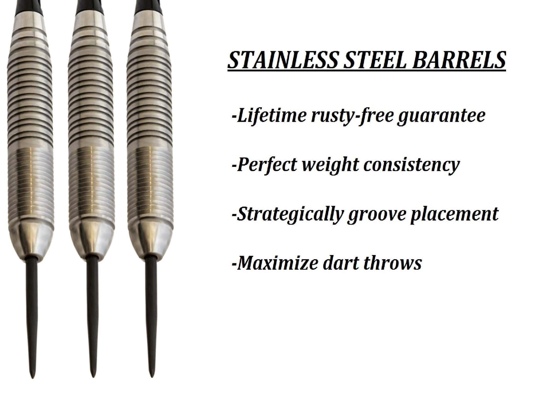 Set de 6 Dardos de Punta de Acero SHOT TAKER -Negro - Imagen 5