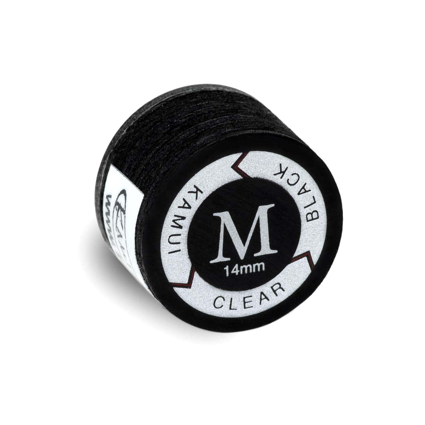 PUNTA DE BILLAR KAMUI Clear Black Laminated - 1 pieza - 14