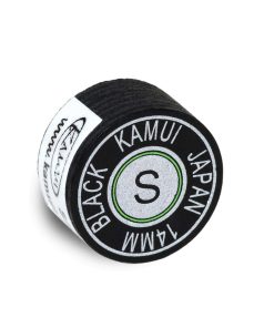 PUNTA DE CUE DE BILLAR LAMINADA KAMUI Black - 1 unidad