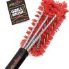 Cepillo de parrilla de nylon Grillaholics Essentials -